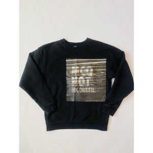 Women's MCQ Alexander McQueen Black Screenprint Sweatshirt XS